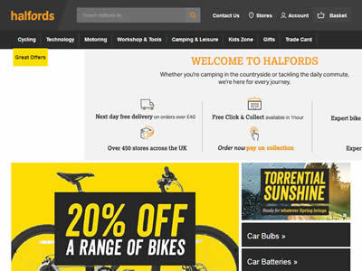 Halfords 提升騎行體驗(yàn)的一站式零配件零售專家